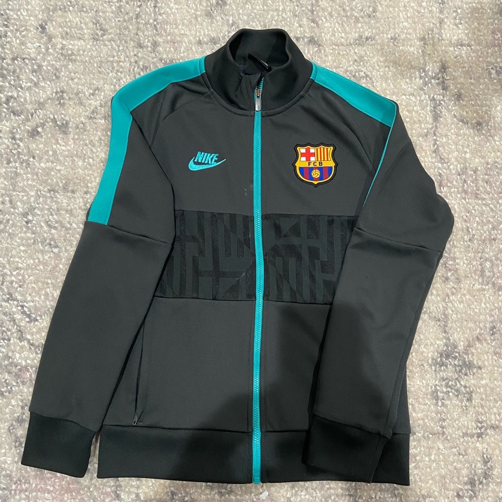 Nike FCB Barcelona Zip-Up Soccer Jacket